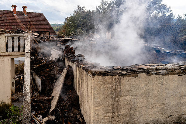 Professional Fire Damage Removal technician working in Wyncote, PA